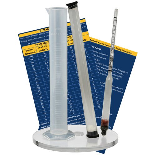 Alcohol hydrometer 200 - hydrometer, 0-200